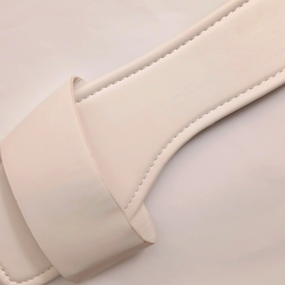 Elegant Cream Slippers